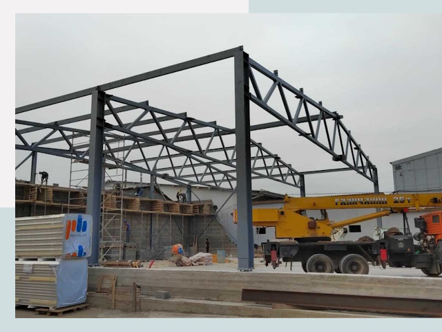 Строительство цехов в Волгограде