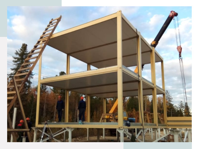 Строительство модульных здания Волгоград