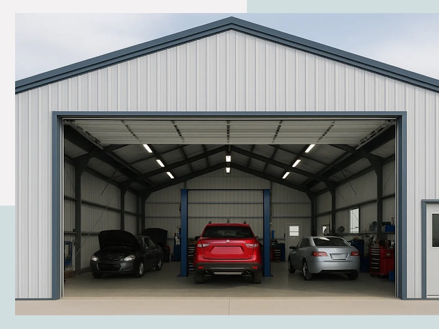 Ангары из сэндвич панелей от 623 руб. в Волгоград