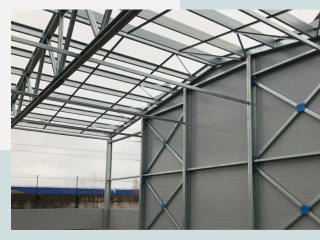 Каркасные ангары от СтальСтрой-Влг по цене от 623 руб.
