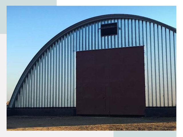 Бескаркасные ангары в Волгограде