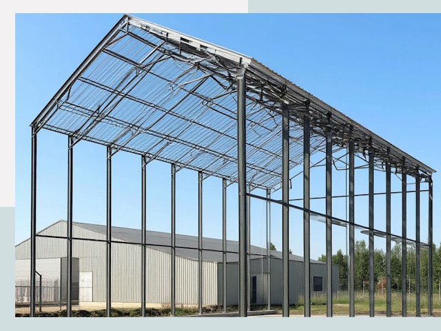 Прямо стенные ангары от СтальСтрой-Влг по цене 623 руб.