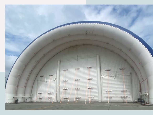 Пневмокаркасные ангары от СтальСтрой-Влг по цене от 623 руб.