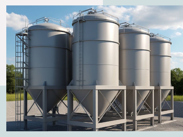 Металлические силосы от СтальСтрой-Влг по цене 623 руб.