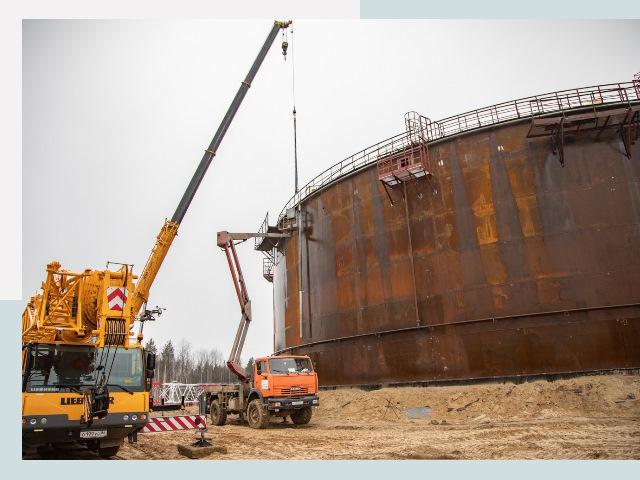 Монтаж резервуаров в Волгограде от 623 руб. за м³