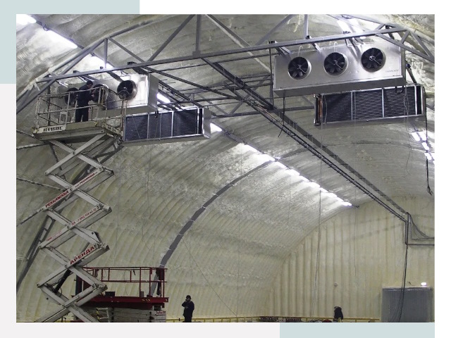 Оснащение ангаров в Волгограде