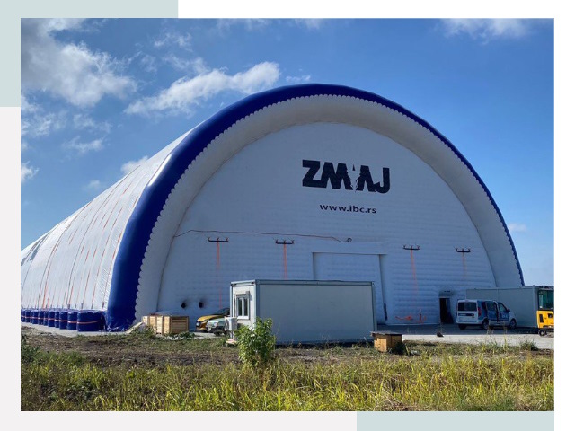 Брендирование ангаров в Волгограде