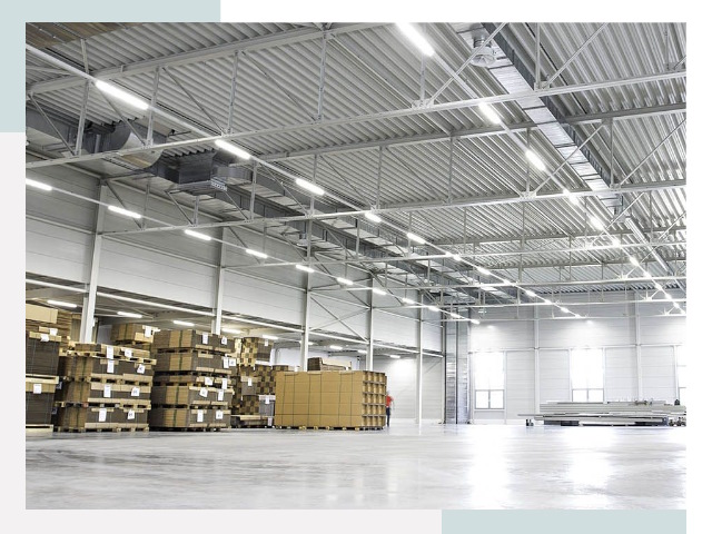 Освещение ангаров в Волгограде