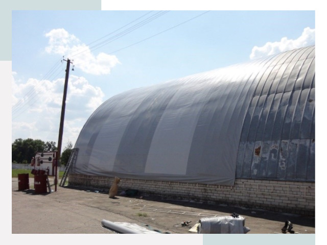 Ремонт ангаров в Волгограде