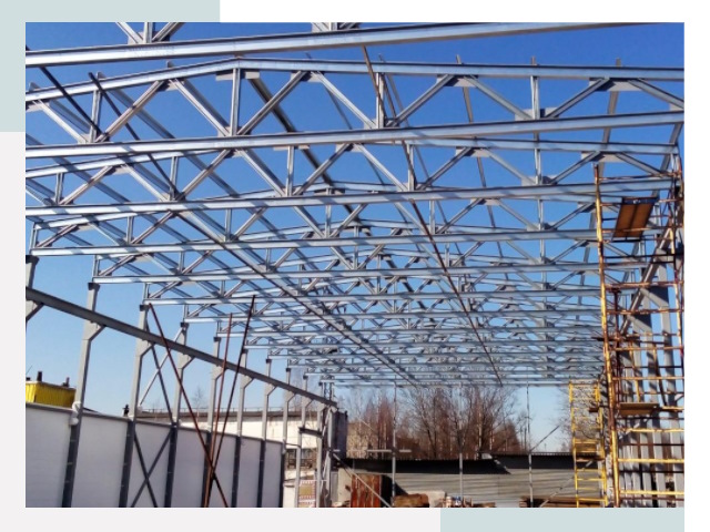 Металлокаркасы для складов в Волгограде