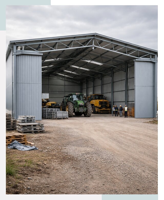 Ангары для сельхозтехники в Волгограде от 20782 р. | СтальСтрой-Влг