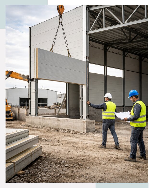 Склад из сэндвич панелей под ключ в Волгограде от 9871 р. | СтальСтрой-Влг