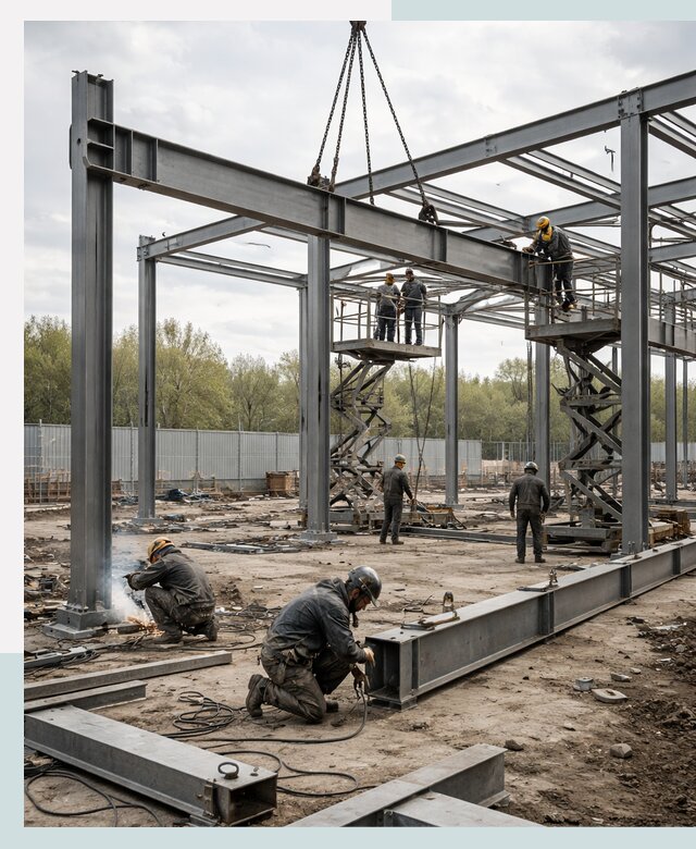 Строительство выставочных павильонов из металлоконструкций в Волгограде