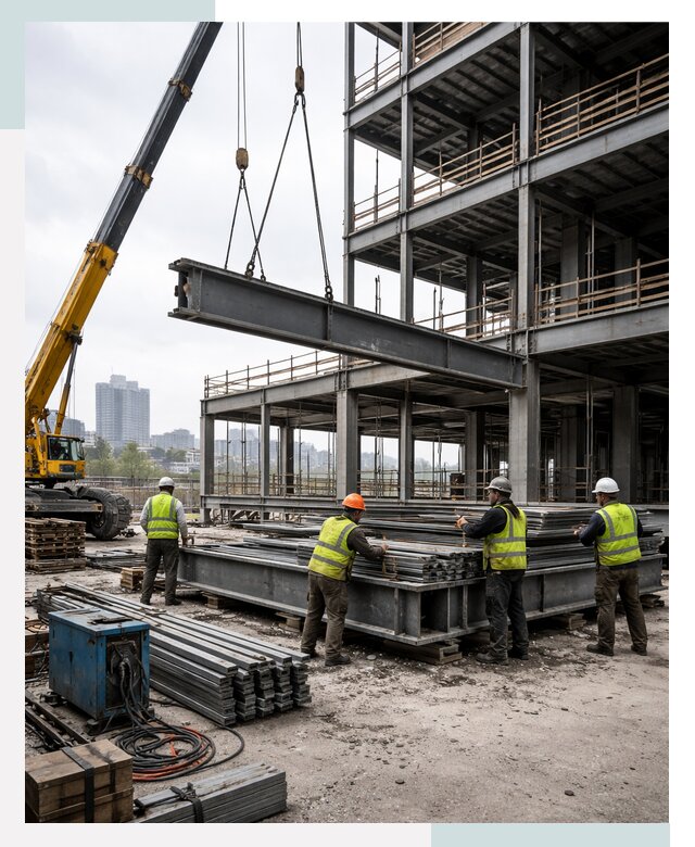 Строительство торгово-офисных зданий в Волгограде от 46760 р.| СтальСтрой-Влг